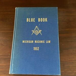 Bluebook, Michigan Masonic law book